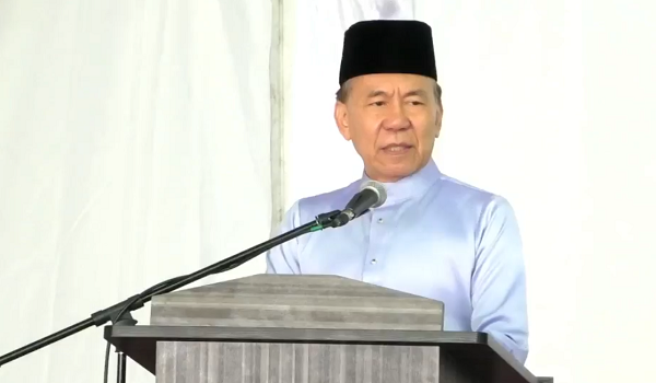 Tan Sri Mohd Annuar Zaini berucap pada majlis pelancaran KPPK MAIPk di Ipoh.